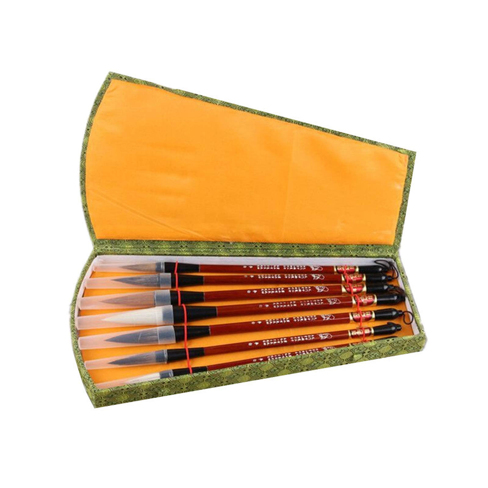 Pinceau de calligraphie chinoise Ding lot de 7 pièces pour maîtriser vos tracés