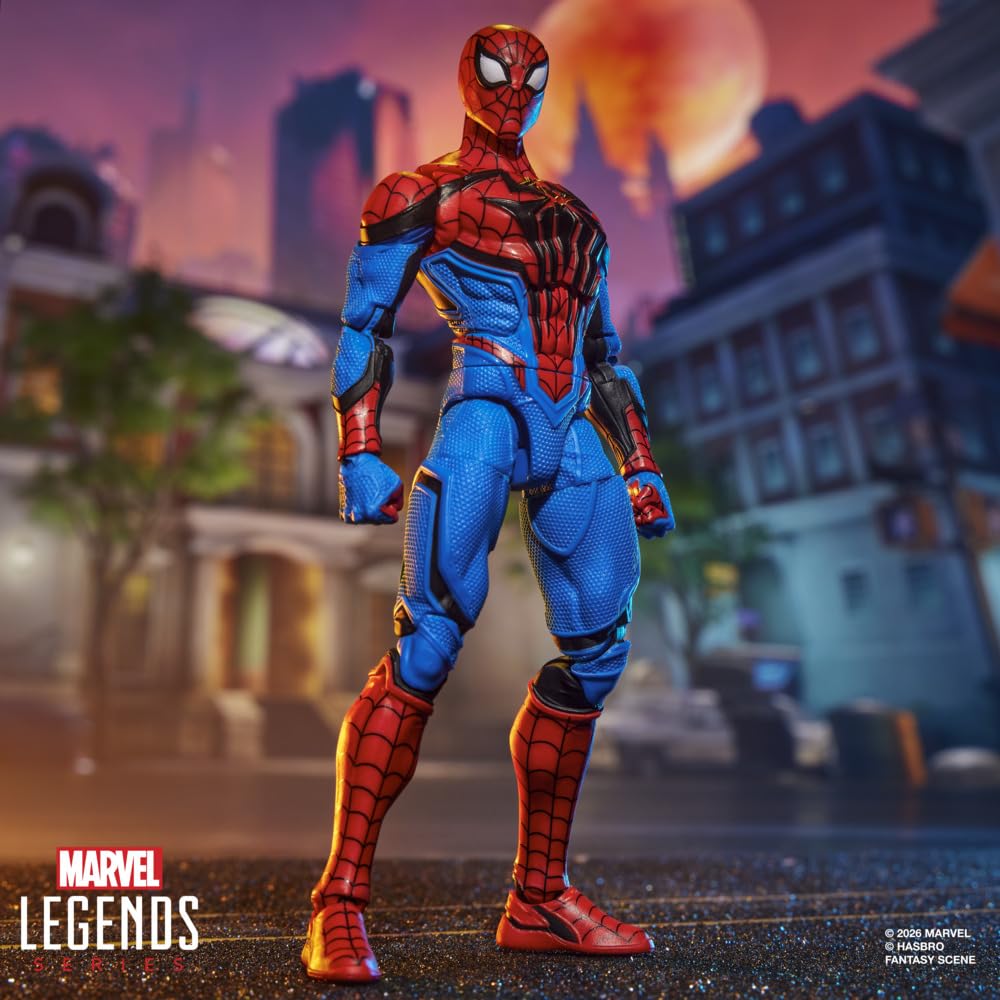 Marvel Legends Series, Marvel Rivals, Spider-Man y Luna Snow, Figuras coleccionables de 15 cm inspiradas en el Videojuego