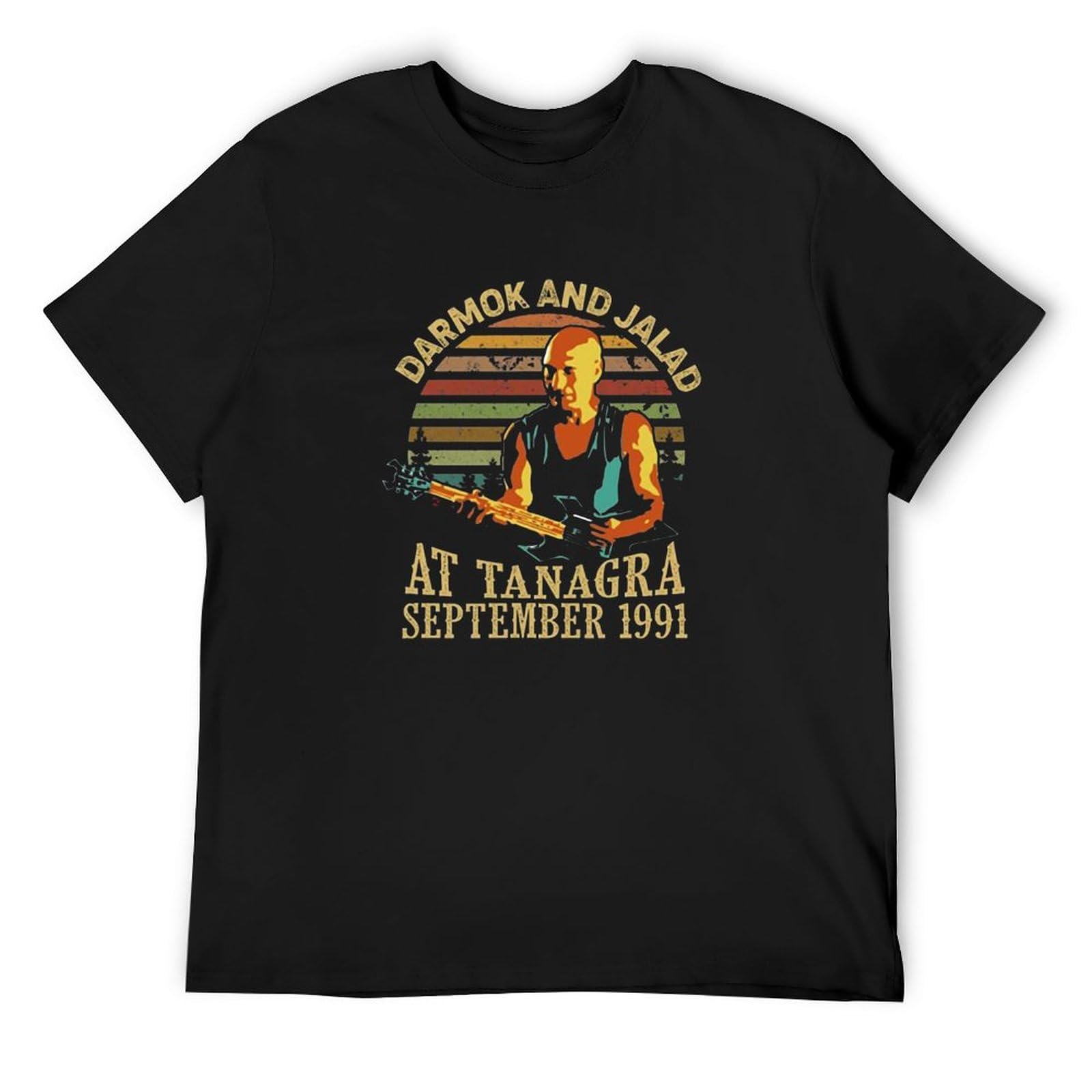 Basic diary Darmok and Jalad at Tanagra September 1991 Vintage Top Sweatshirt Short Sleeve Black XL