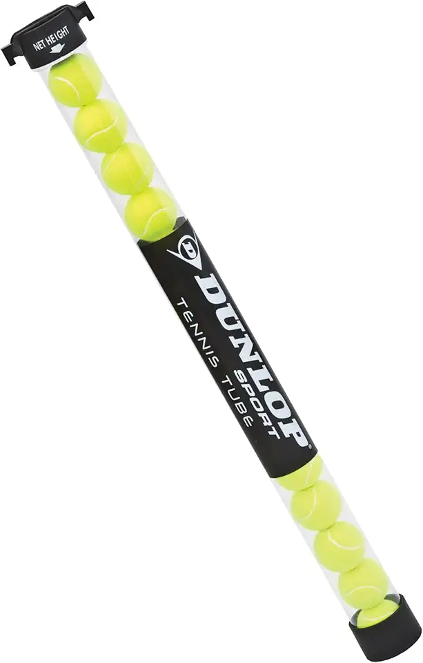 Dunlop Sports Tubo de tênis (captador de bola de tênis), preto, 96 cm de comprimento