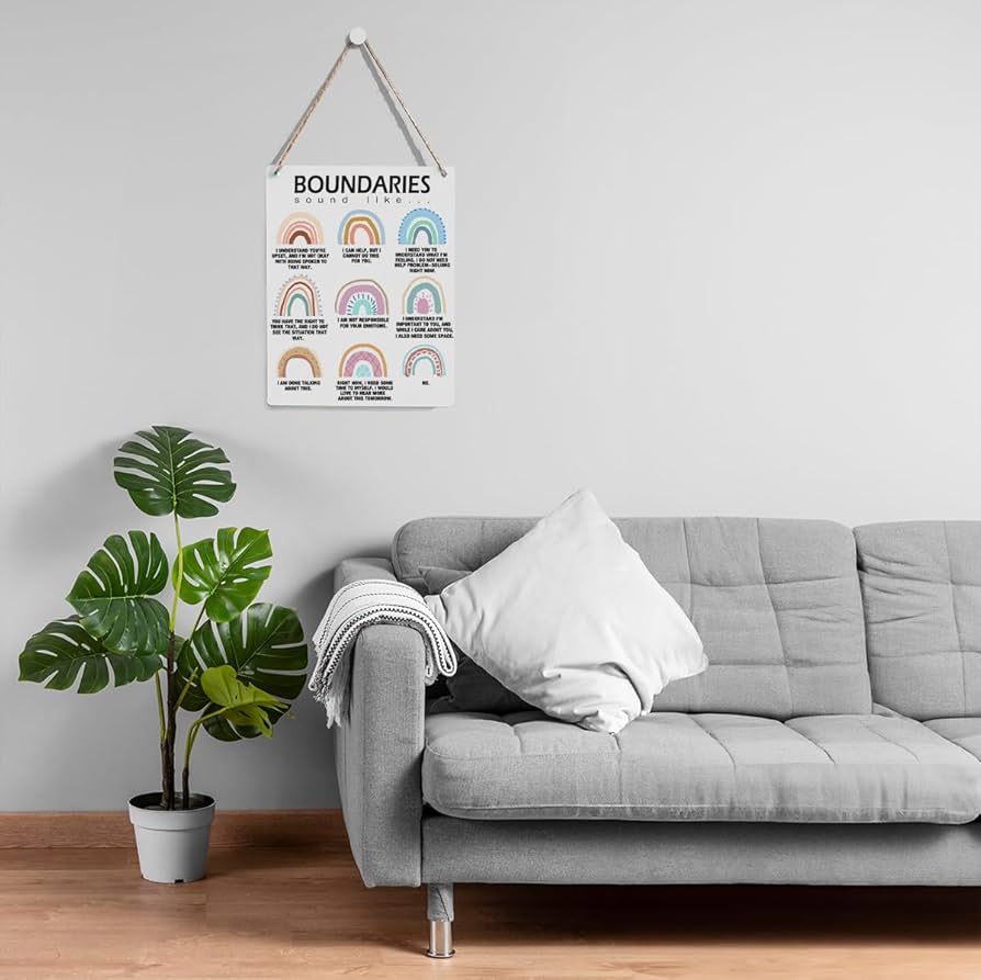 Mental Health Therapy Office Decor | Counselor Wall Art, Psychology Logo Print Calming Decor For Therapists & Counselors From Homepro5, $5.38