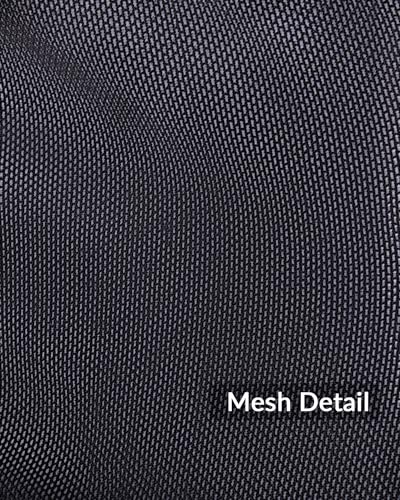 Yonique Women One Piece One Shoulder Swimsuit Mesh Bathing Suit Tummy Control Swimwear Solid Black Xl thumb #4