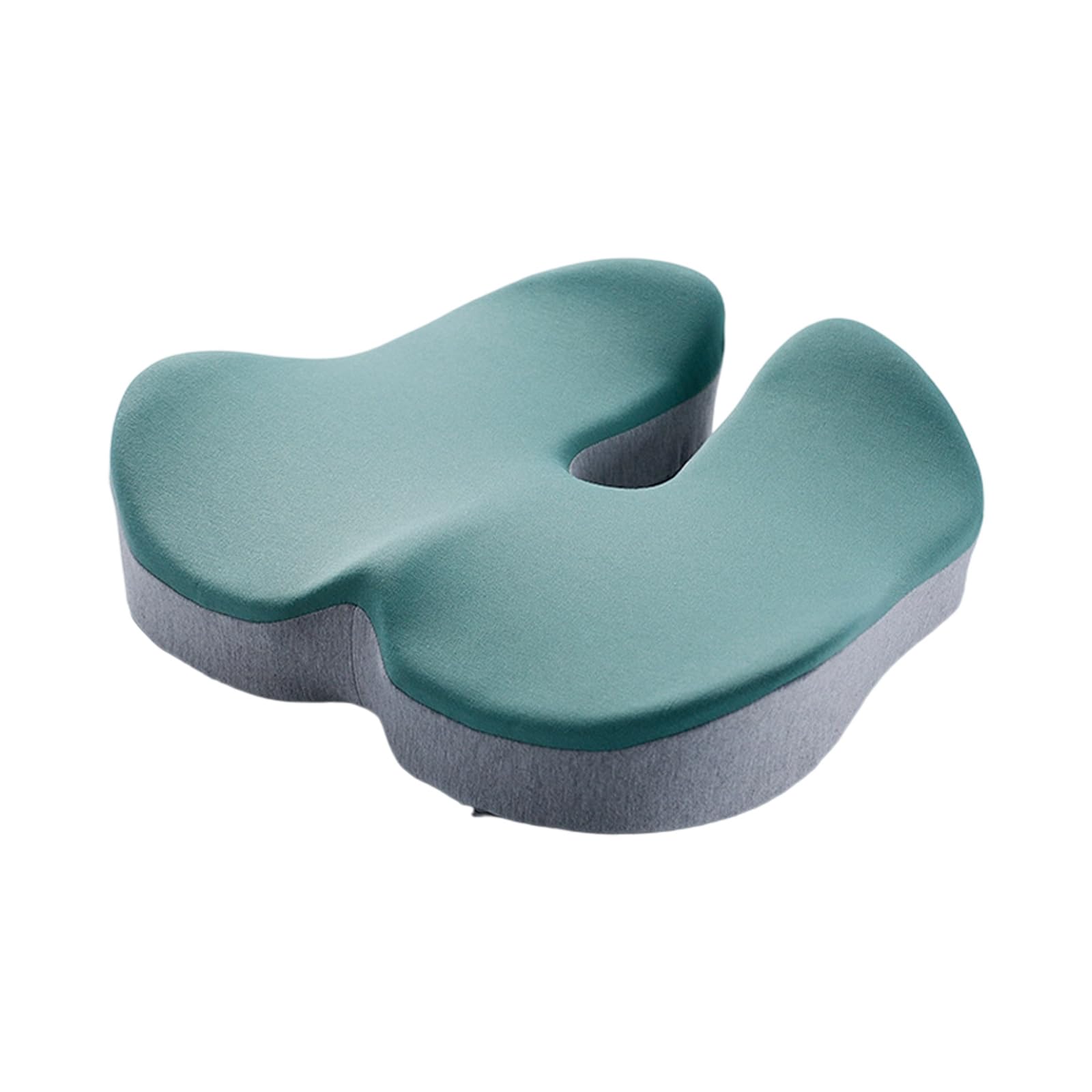 Hsioluted Thickened Memory Foam Seat Cushion for Back Relief Ergonomic Design Chair Anti Slip Base Pressure Relief Cushion