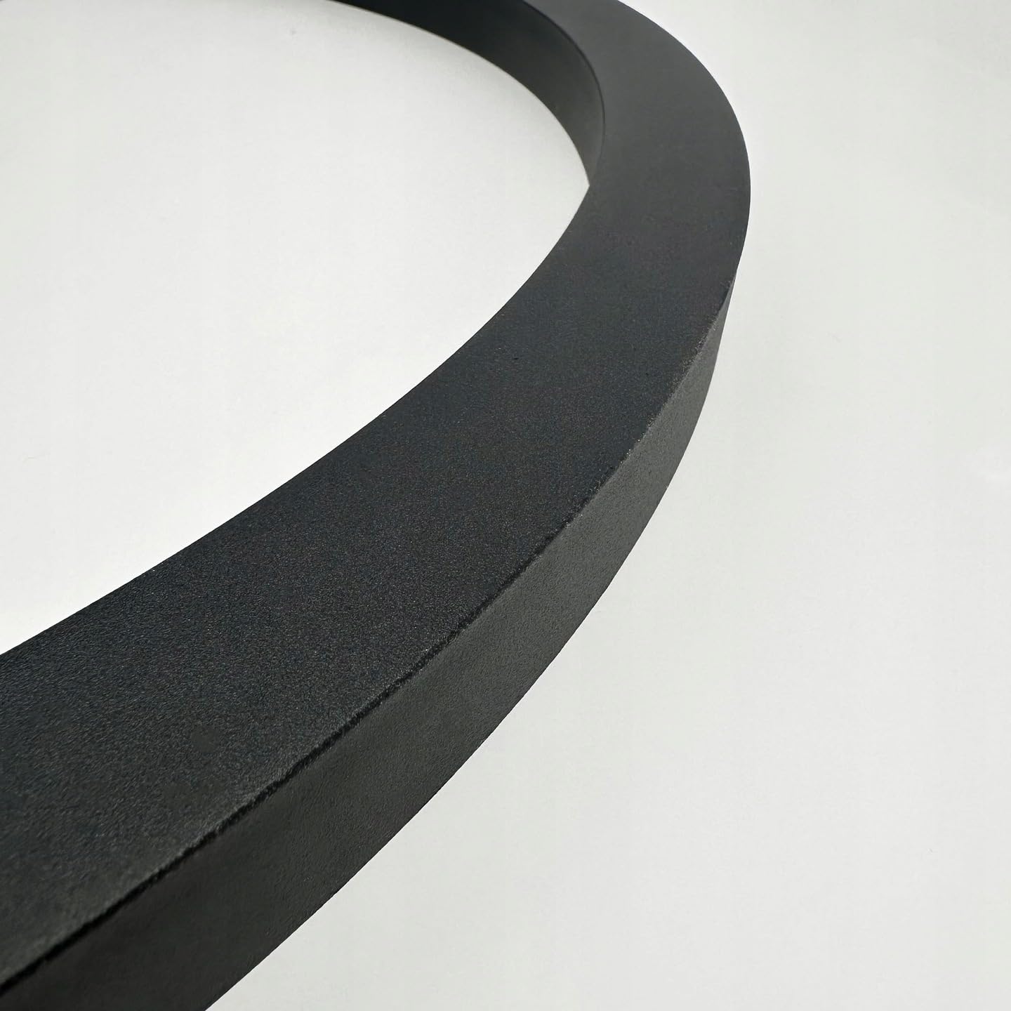Lampa Sufitowa Wisząca LED GRANDE 36W 2100lm 4000K Neutralna Biała - Nowoczesna Oprawa LED - Czarny Ring 60 cm - Minimalistyczny Design - Żyrandol do Sypialni, Salonu, Jadalni