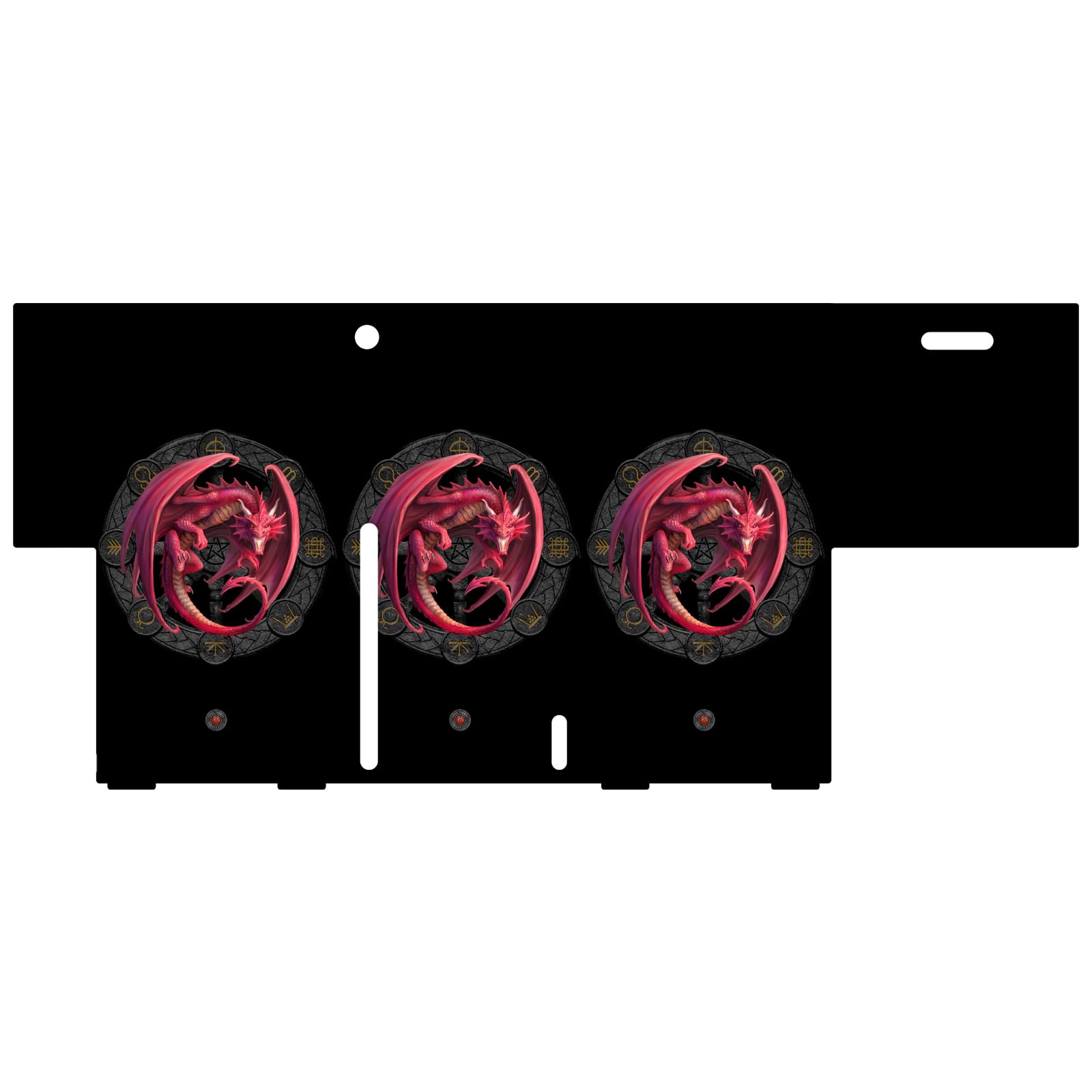 Head Case Designs Offizielle Anne Stokes Lammas Lughnasadh Drachen der Sabbats Spielekonsolen Wickeln kompatibel mit Xbox Series X