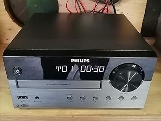 Sistema Audio Philips TAM4505 60W - Bluetooth, CD, Radio FM, USB, Design Classico