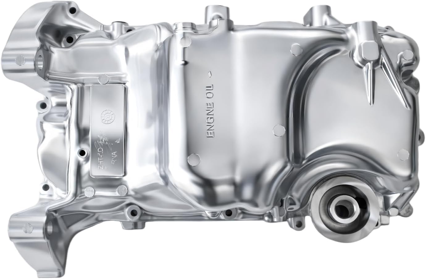 AUCERAMIC Engine Oil Pan with Drain Plug Fit for 2006 2007 2008 2009 2010 2011 Honda Civic 1.8L L4 Replacement 264-382 11200-RNA-A00