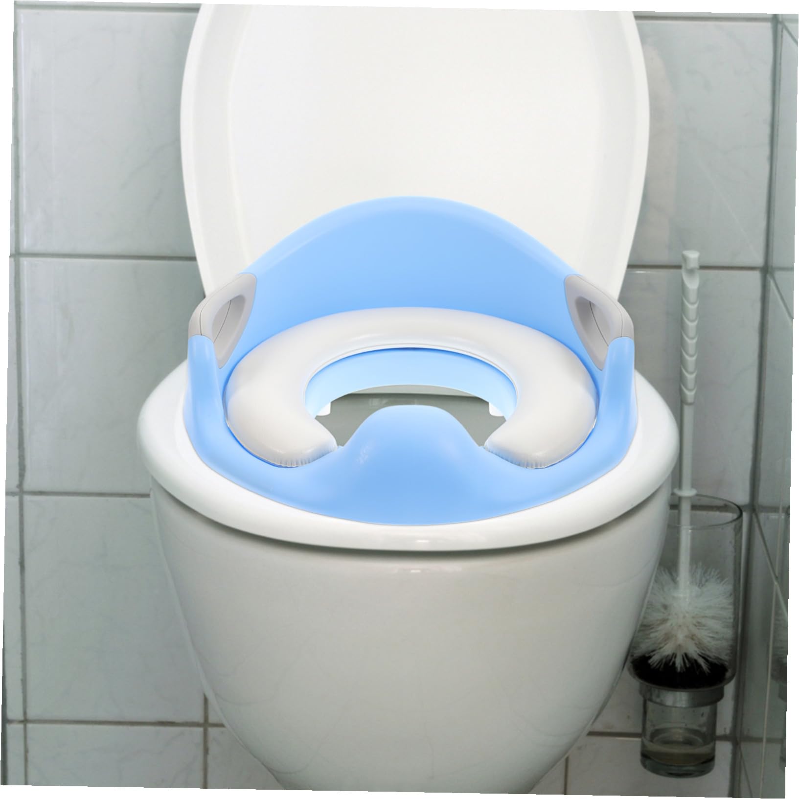 BESPORTBLE Asiento de Inodoro para Orinal Cojín para Orinal de Inodoro Útil para Entrenamiento de Baño Adecuado para Bebés y Pequeños