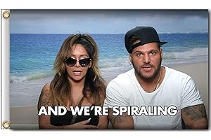 DEIMUGL Snooki and Jwoww Backyard and Party Rave Flag for Man Cave,...