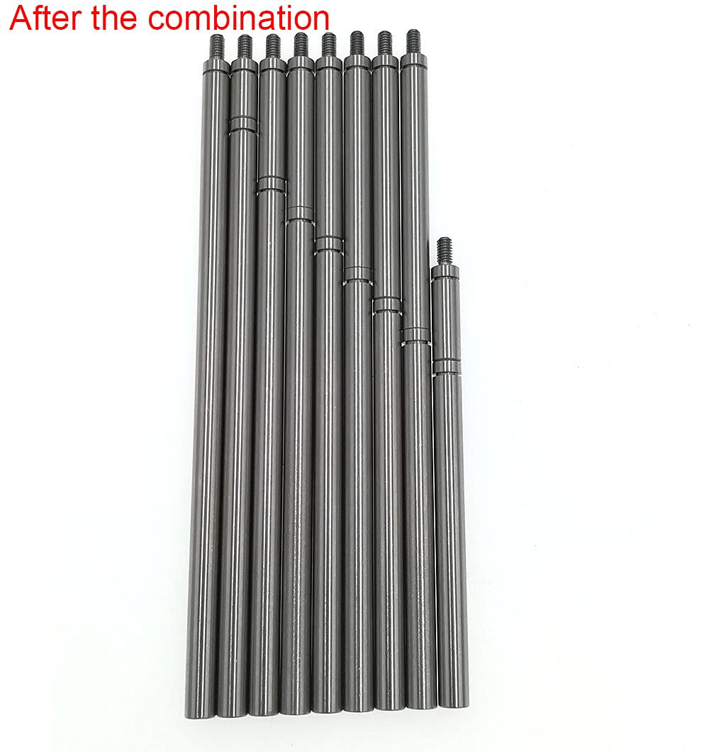 Dial Indicator Extension Stem Rod 4.5mm Diameter M2.5 Thread (G Set)