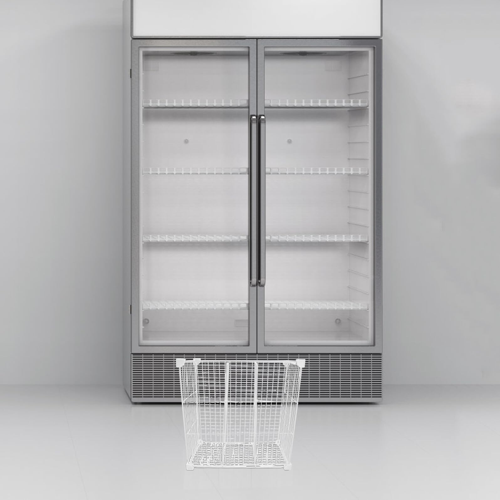 Divisores de Estantes para Congelador Cestas Organizadoras sin Metal, Sistema Modular para Almacenamiento en Refrigeradores, Apto para Diferentes Escenarios de Uso Doméstico y