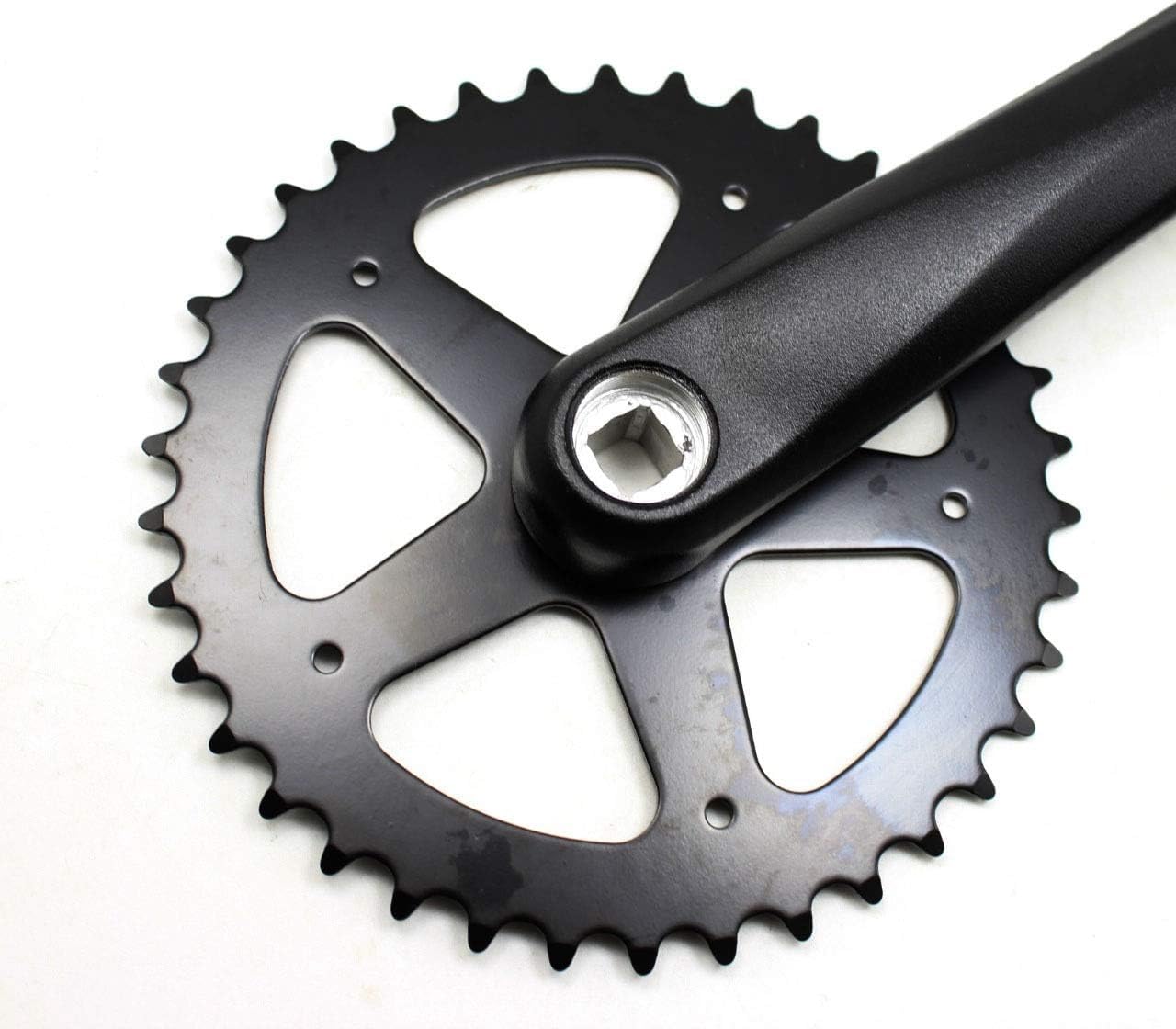 guarnitura for Bici, pedivella, Set di pedivelle for Bici MTB Set di pedivelle for Bici con Piastra dentata a velocità Singola pignone MTB