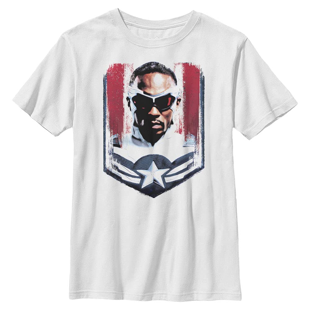 Marvel Likeness The Falcon and The Winter Soldier Take on The Mantle - Camiseta para niño