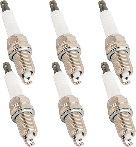 Bujía PZFR5F-11 paquete de 6 N-G-K Single Platino, Fit Pilot, Prelude, E-l-a-ntra, Oasis, Brújula, Patriot, Soul, Spectra, Avenger, B2600, MPV,