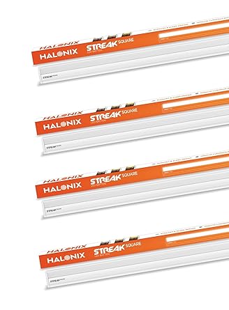 Halonix Streak 22-Watt LED Batten (Pack of 4, Cool Day Light)