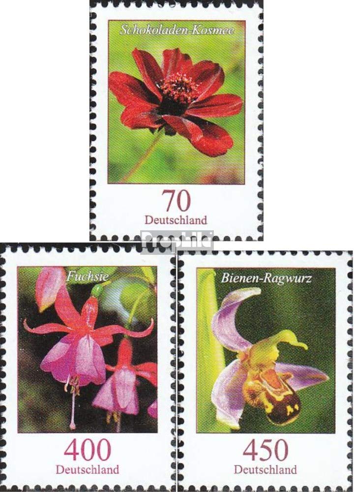 Prophila Collection BRD Briefmarken: Blumen 2009 (Nr. 2715-2716) | Postfrisch MNH | Selbstklebend