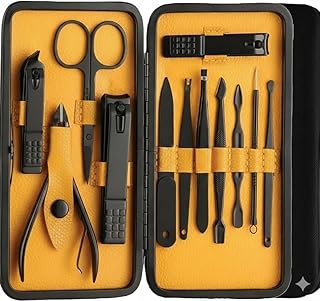 12-Piece Manicure Set,Essentials Manicure Set...