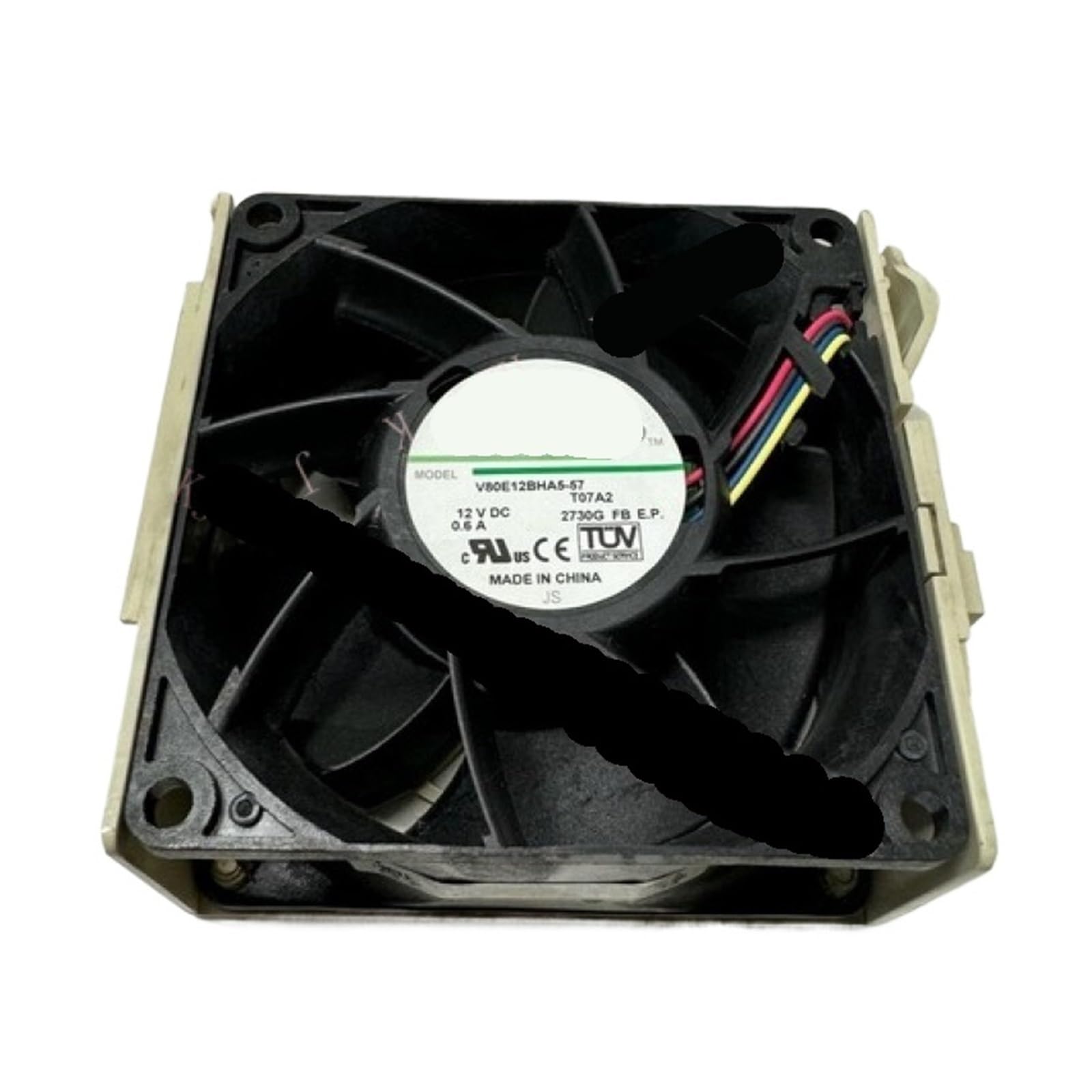 LWJYIPETZQ FAN-0126L4 V80E12BHA5-57 FAN 12V DC 0.60A 80X38MM