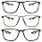 JixGien 3 Pack Reading Glasses Men Women TR90 Frame Sports Style Blue Light Blocking Readers Comfortable Anti-Slip Eyeglasses(Black&Grey&Yellow+1.50