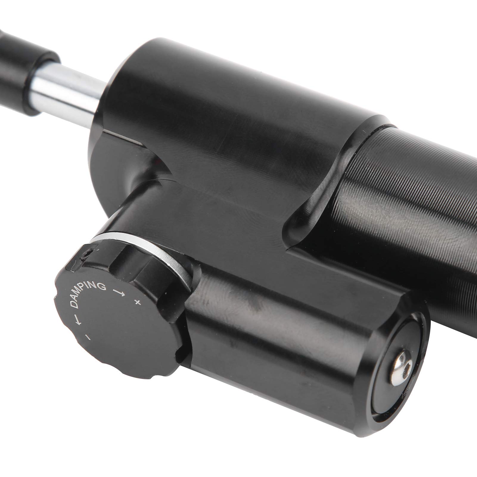 Amortisseur de Direction de Moto Linéaire, Stabilisateur D'amortisseur Universel de Contrôle de sécurité pour Moto, Aluminium de qualité Supérieure, Traitement de CNC,