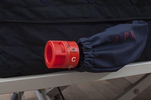 Miniatura 7 de Colchón de presión alterna para camas de hospital con bomba y rieles de protección integrados - Baja pérdida de aire, funda de nailon acolchada - 80