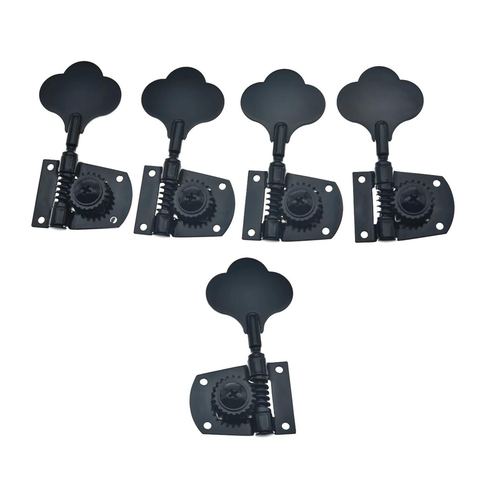 5strunowe Pokrętło Tunera Basowego Do Instrumentów Muzycznych Dla Początkujących I Dorosłych Akcesoria Gitarowe Profesjonalne Kołki Do Strojenia Gitary(4R1L Bk)