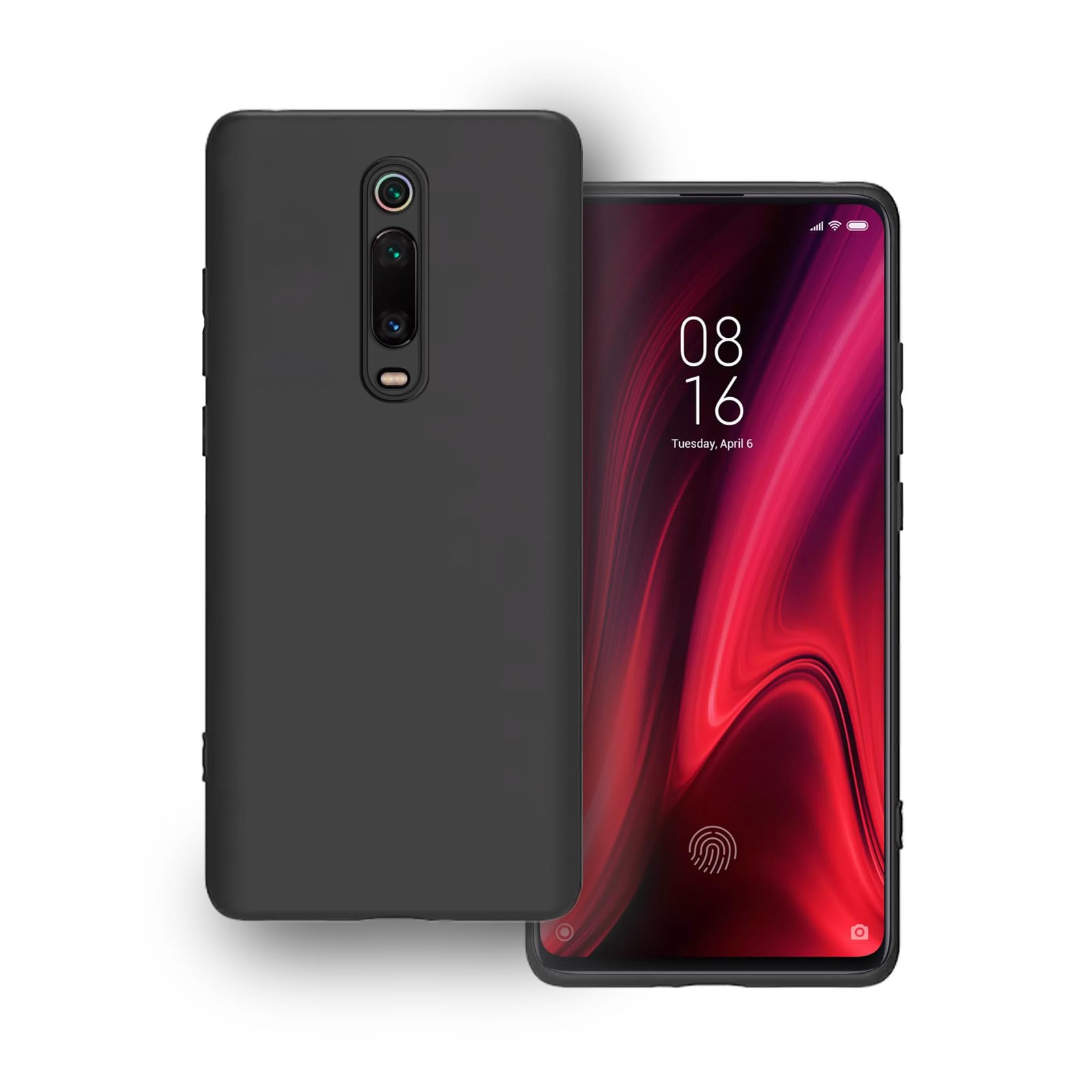Amazon Brand - Solimo Protection Matte Finished Back Cover Case for Mi Redmi K20 / K20 Pro | Rubberized TPU | Slim Thin Soft Matte Flexible Matte Touch Shockproof - Matte Black (B0CBQ81T4G) Amazon Price History, Amazon Price Tracker