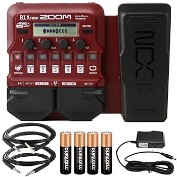 ベース B1X FOUR Multi-Effects Processor Amazon.com: Zoom B1X Four Bass Multi-Effects Pedal