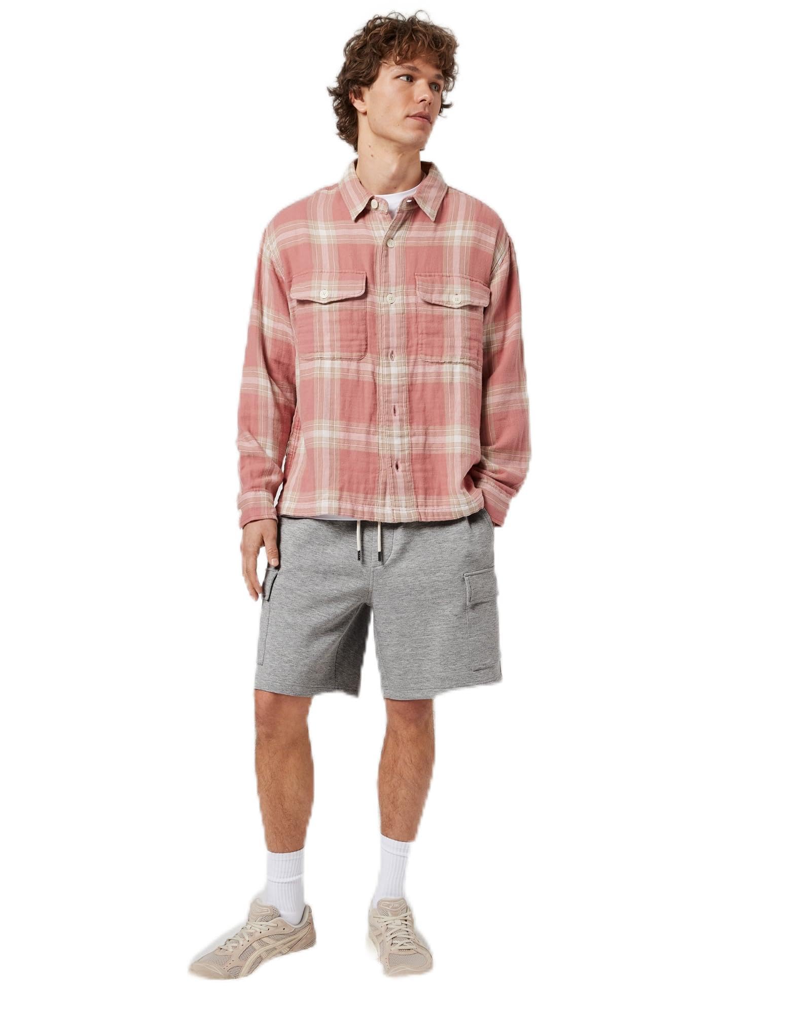 American Eagle Mens Manchego Heather Cargo Short