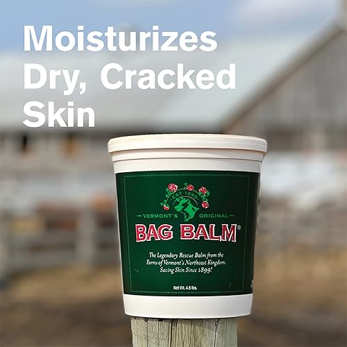 Miniatura 2 de Bag Balm Vermont's Original para manos agrietadas, piel seca  Salve de loción hidratante  Cubo de 72 onzas