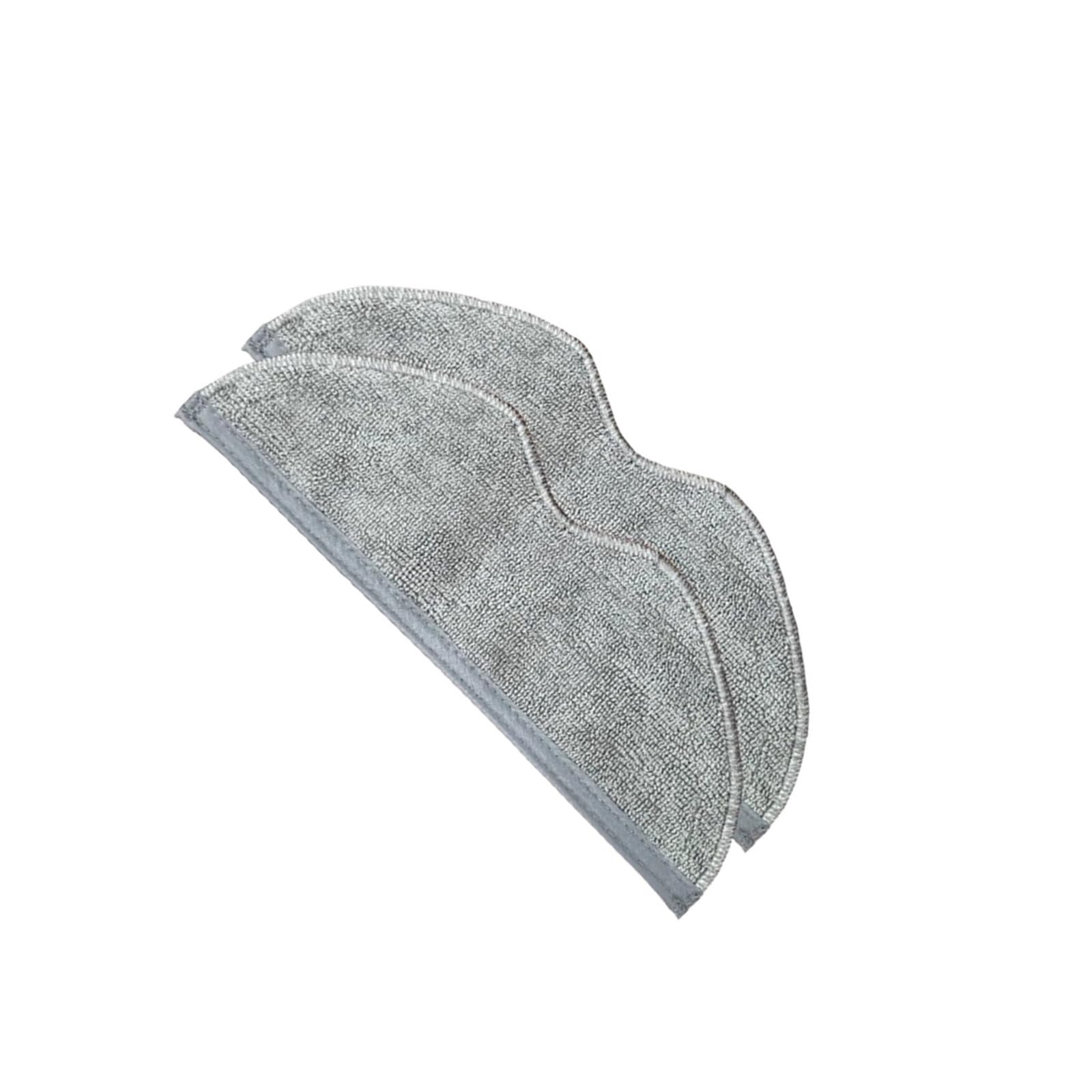 VIXWDRUTY Compatible For Xiaomi，E5 / C108 Robot Vacuum Cleaner Mop Cloth Spare Parts(2PCS)