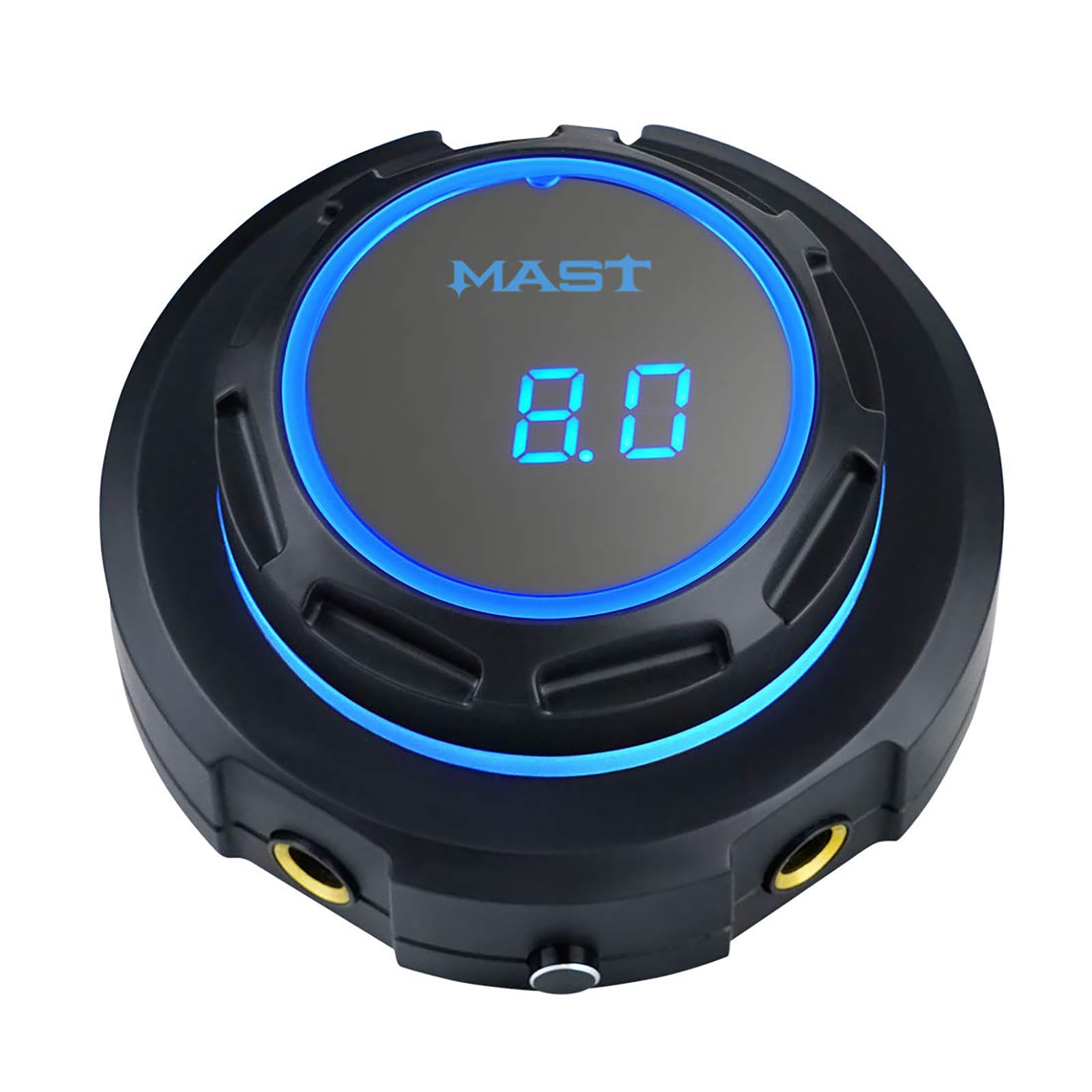 Mast Halo Tattoo Power Supply Blue Light Digital LCD Screen Display Stable Powerful 2A Power Supply for tattoo machine (blue)