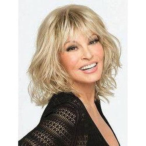 Miniatura 4 de Peluca de tránsito de parada monofilamento corona Razor Cut Fringe Bob por Raquel Welch Pelucas R25
