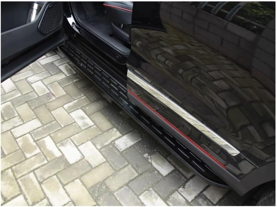 Running Board Side Steps Bar Pedal Compatible with Land Rover Range Rover 2013-2022 – 2pcs Aluminum Exterior Accessories with Brackets
