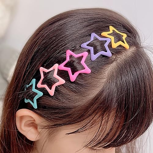 Ruiydz Luminous Star Hair Accessories: Colorful Glow-In-The-Dark Small Hair Clips thumb #4