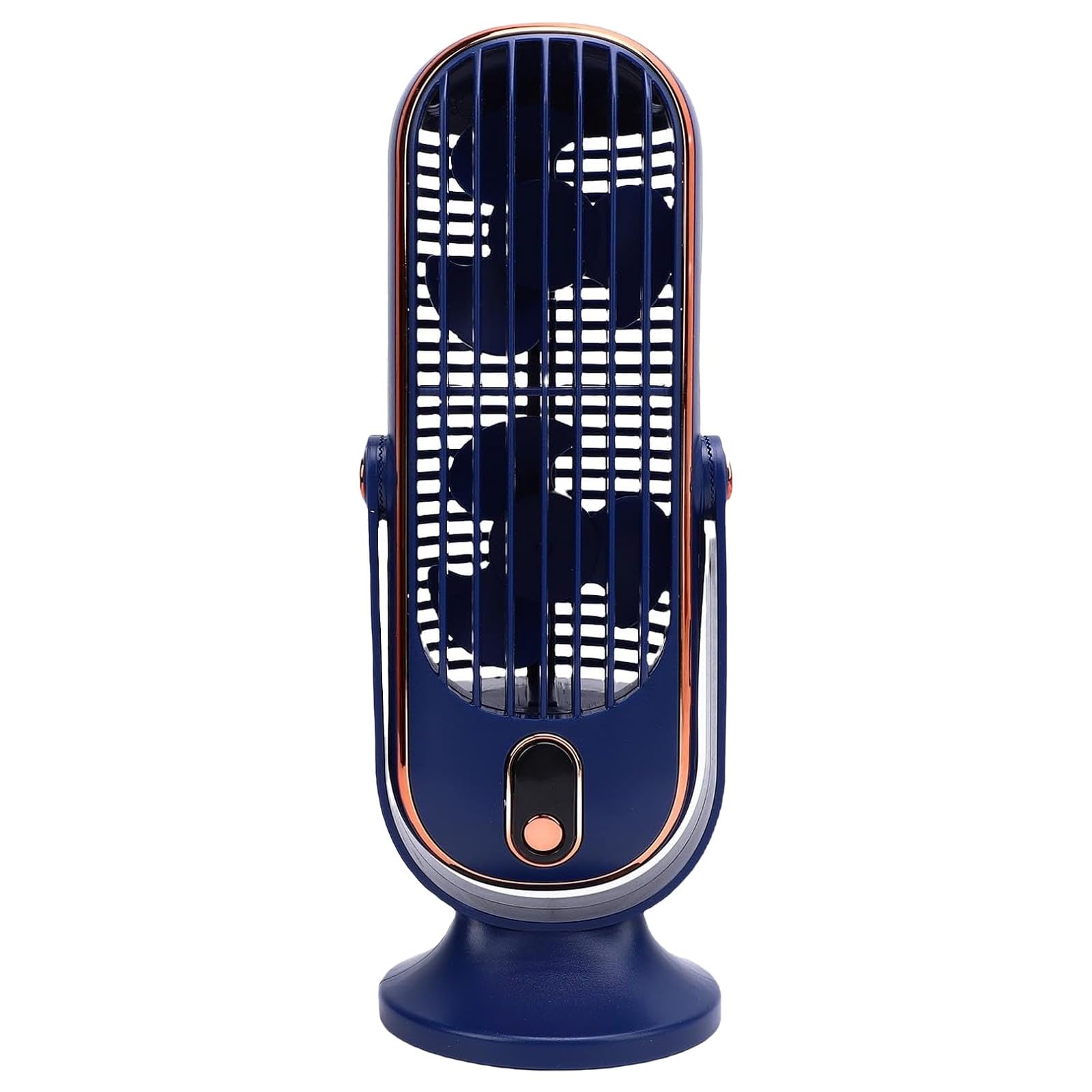 Cooling Fans That Blow Cold Air - 90° Oscillating Fans with Timer, Portable Bladeless Tower Fan for Bedroom, Upgraded 5 Speeds Ultra-Quiet Floor Fan, Standing for Office & Home (blue, Dual fans)