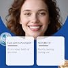 50pcs Temporary Crowns for Back Teeth,Temporary Tooth Filling & Repair Kit,Dental Repair Kit for Broken Tooth,Wide Application,Easy to Operate,Premium Materials,Compact,Portable,Use for Back Teeth