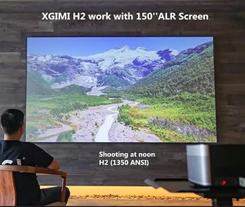 Projector Screen Projection Screens Projector screen 16:9 light-proof ALR smart home narrow frame ultra-thin frame projection 8K PVC smart home(106 inch)