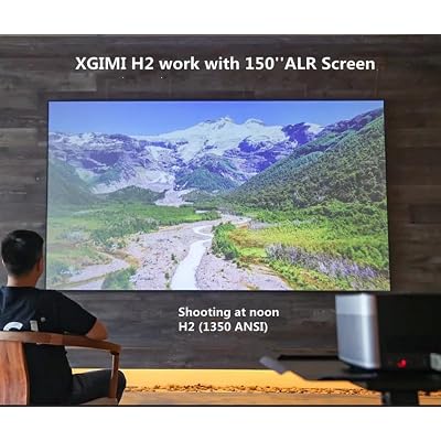 Projector Screen Projection Screens Projector Screen 16:9 Light-Proof ALR Smart Home Narrow Frame Ultra-Thin Frame Projection 8K PVC Smart Home(250 inch)