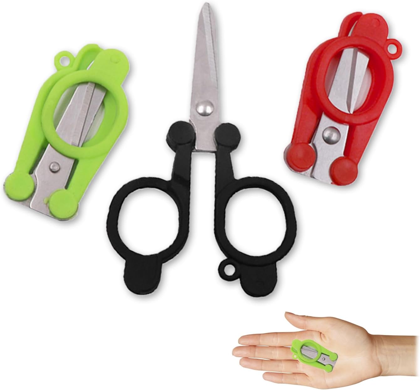 Amazon.com : YAFIYGI 3PCS Travel Scissors TSA Approved Folding Portable ...