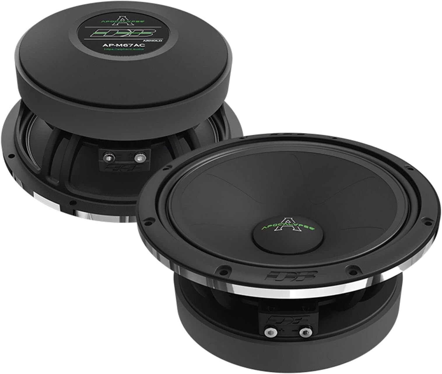 Deaf Bonce 6.5" Midrange Speaker 600W 4 Ohm Apocalypse Series AP-M67AC Pair