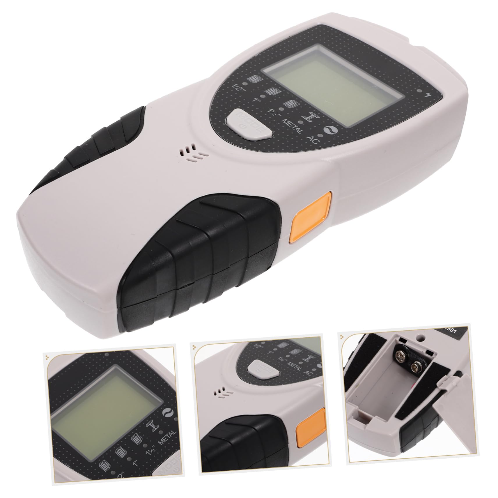 Rilevatore da Parete 4 in 1, Scanner Compatto Argento per Muro