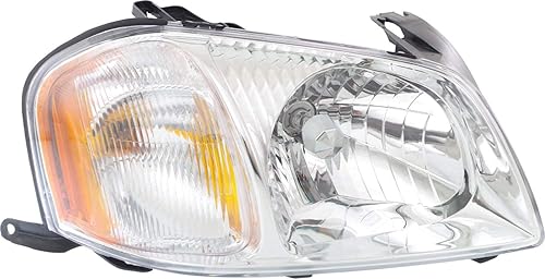 Miniatura 3 de Evan Fischer Faro lateral del conductor y del pasajero para Mazda Tribute DX ES LX 2001-2004 halógeno con bombilla(s) Reemplaza# EC0151040L EC0251030