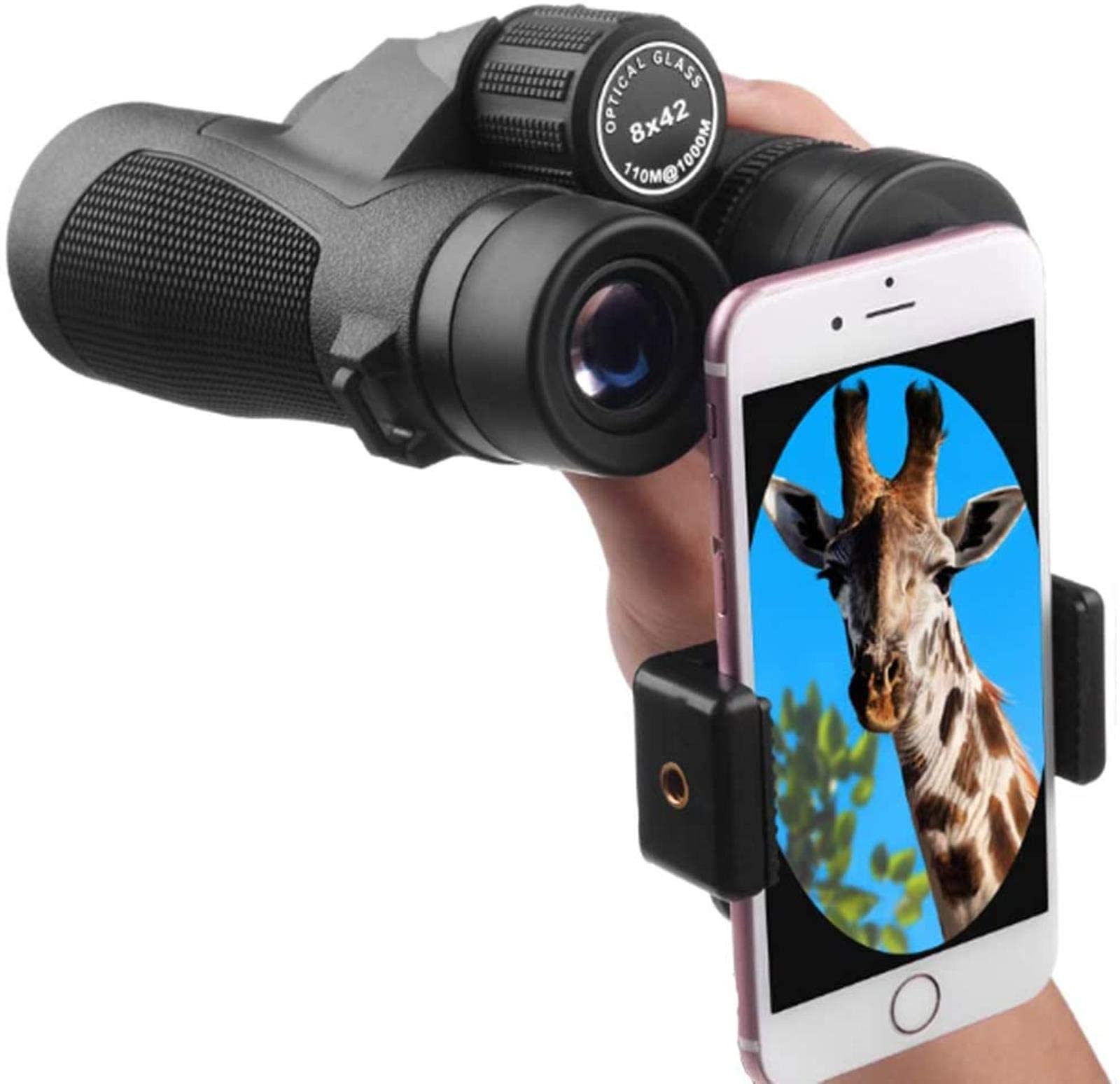 Jumelles Portables compactes, Zoom étanche, Miroir d'escalade pour tournée de Concert en Plein air