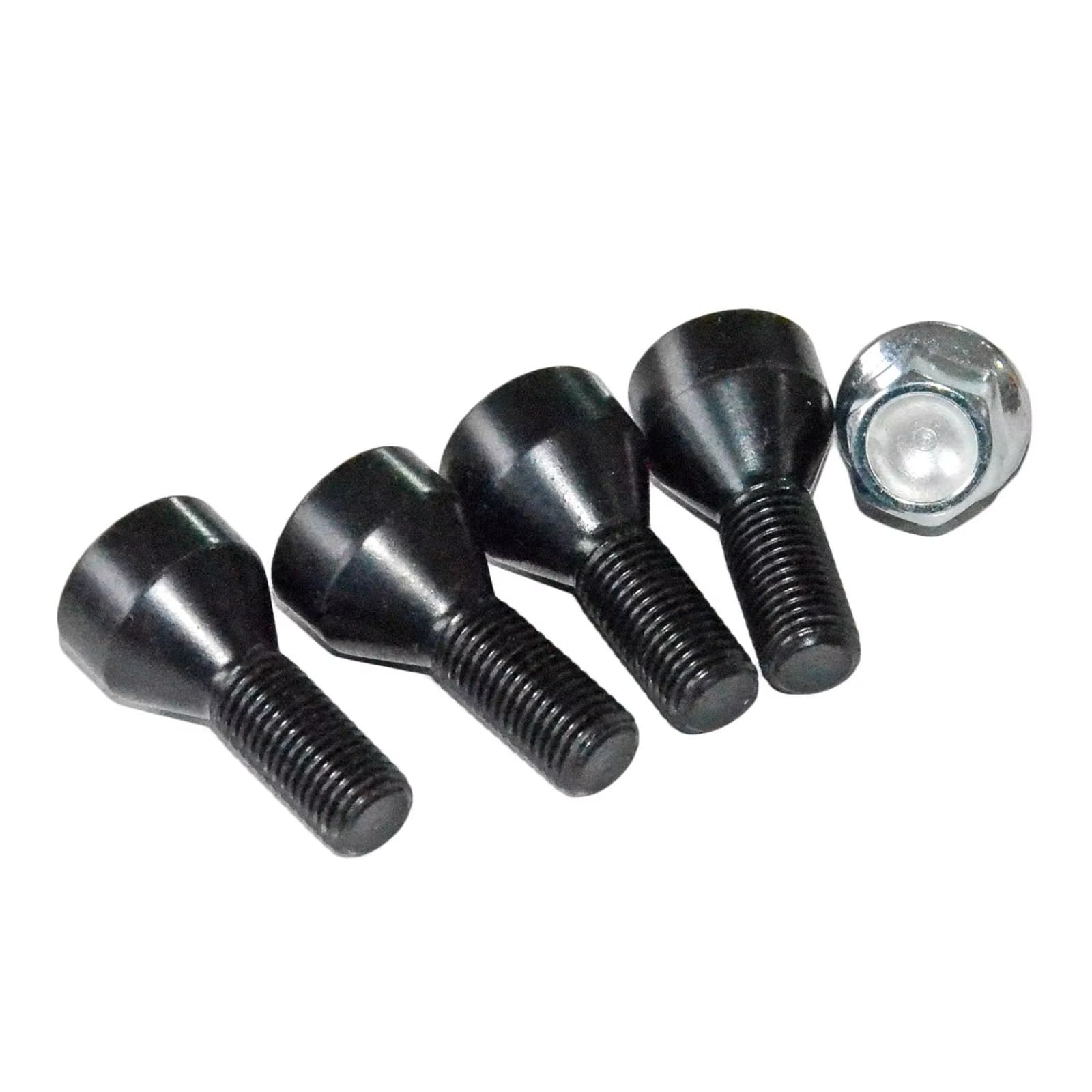Bulloni Ruote Set Bulloni Antifurto Ruote Auto Neri Parti 36136786419 Compatibile Con BMW Per 323i 1998-2000 Per 325Ci 2001-2006 Per 328i 1996-2000.