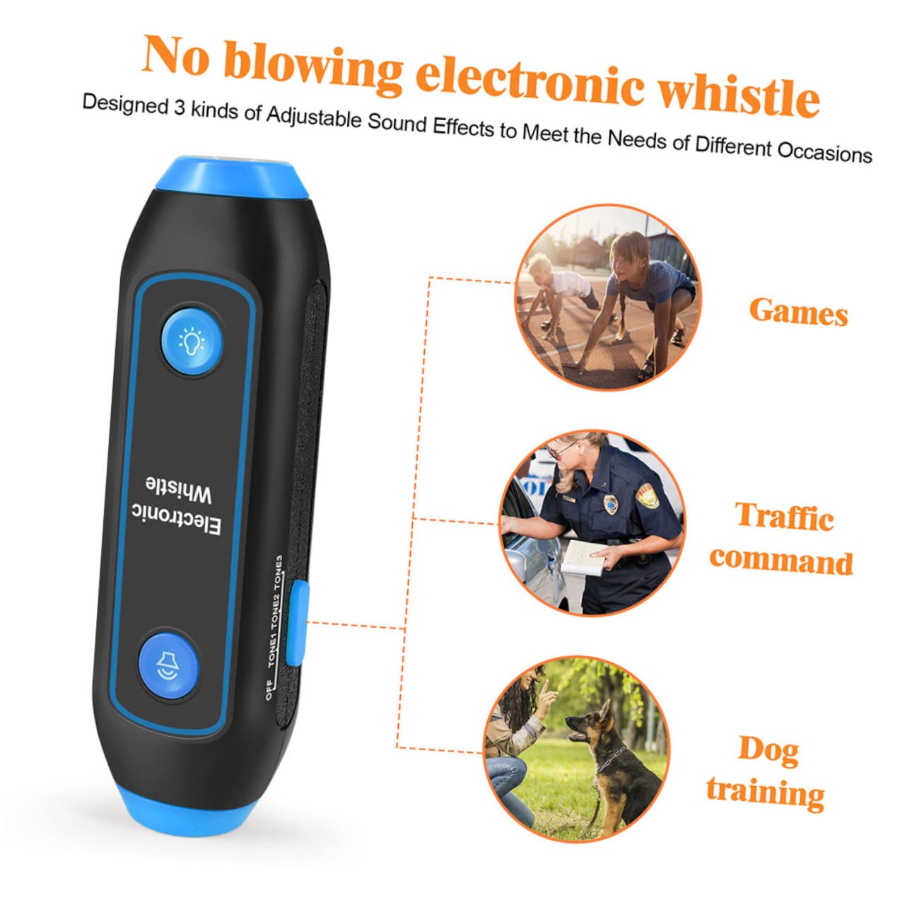 fischio elettronico fischio ad Alto Volume Fischietto a Mano Fischietto con Cordino fischi degli arbitri Fischietto Calcio Gli Allenatori fischiano con Il Cordino ABS Orange