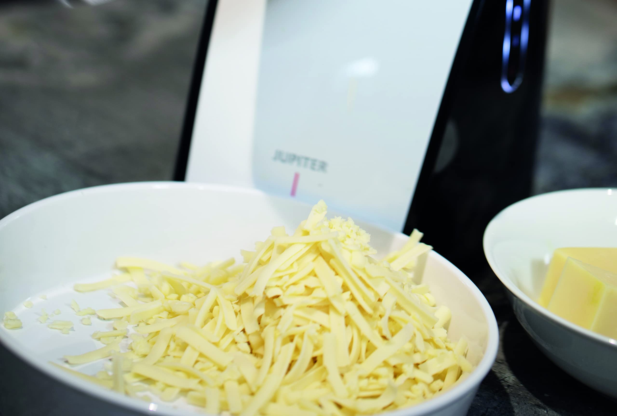 Jupiter mySystem Râpe à légumes pour système d'entraînement, coupe-légumes, râpe à fromage, trancheuse à fruits, tambour en acier inoxydable