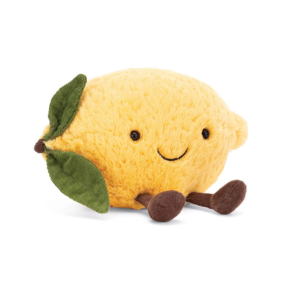 【新品・ロンドン限定】jelly cat lemon Amazon.com: Jellycat Amuseables Lemon Food Plush, Small 5 inches