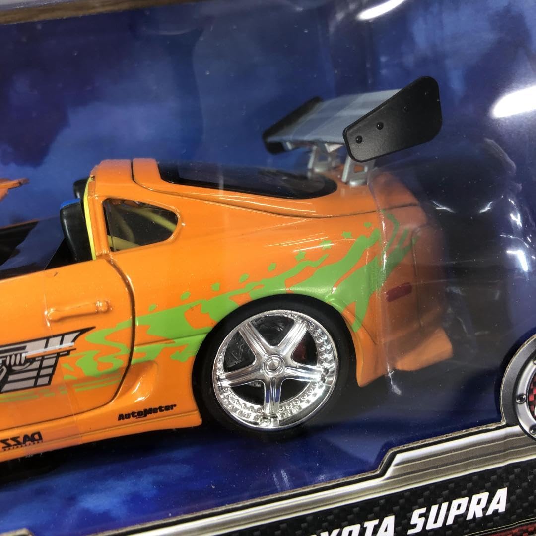 JADA ワイルドスピード　ブライアン　トヨタ・スープラ Jada JADA TOYS 1/24 組立キット トヨタ スープラ ブライアン フィギア
