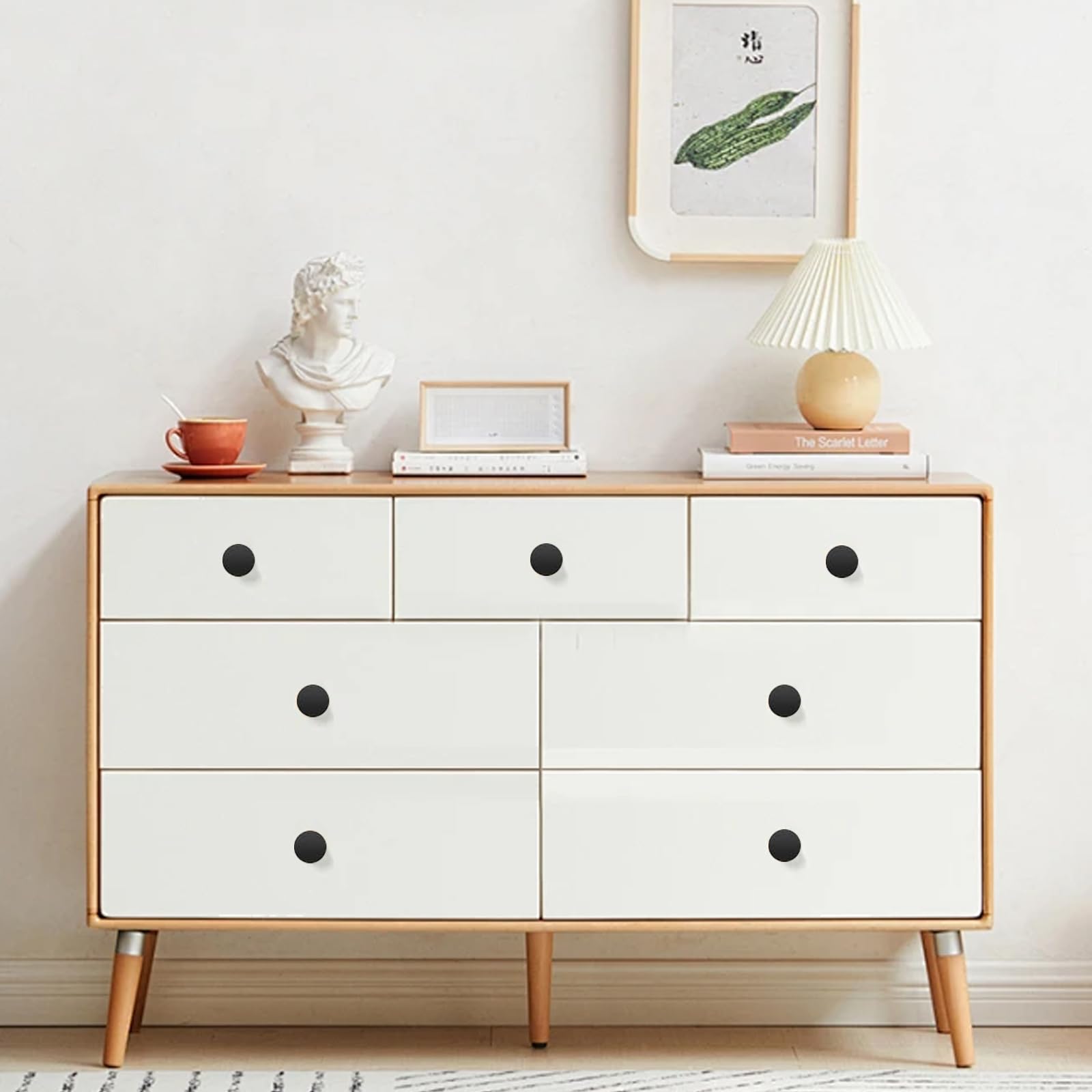 YqsIbth Black Drawer Knobs - Image 4